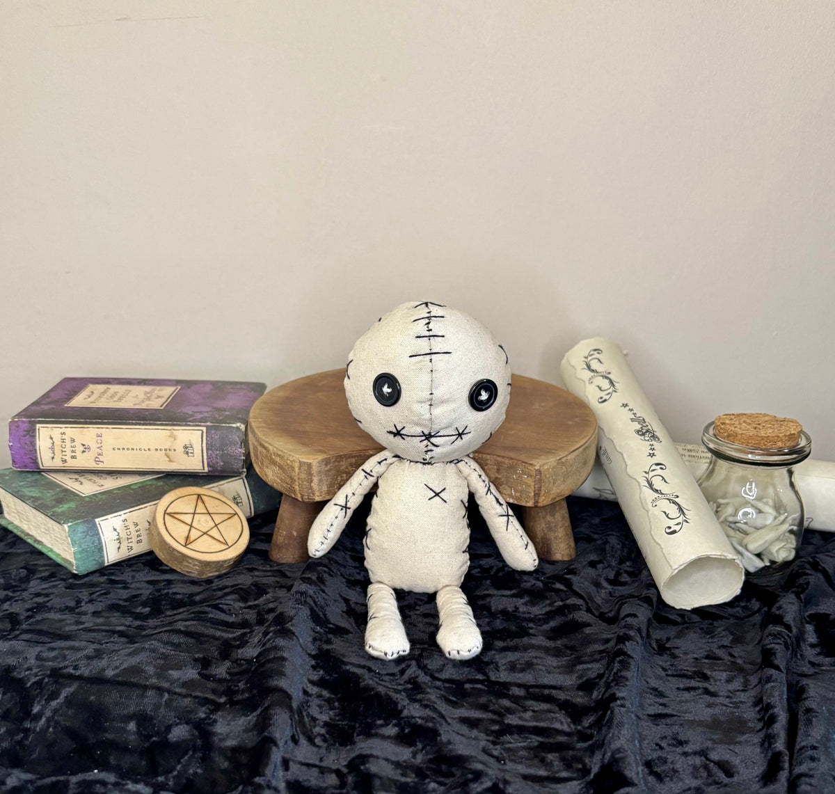 Stitched up Art Doll