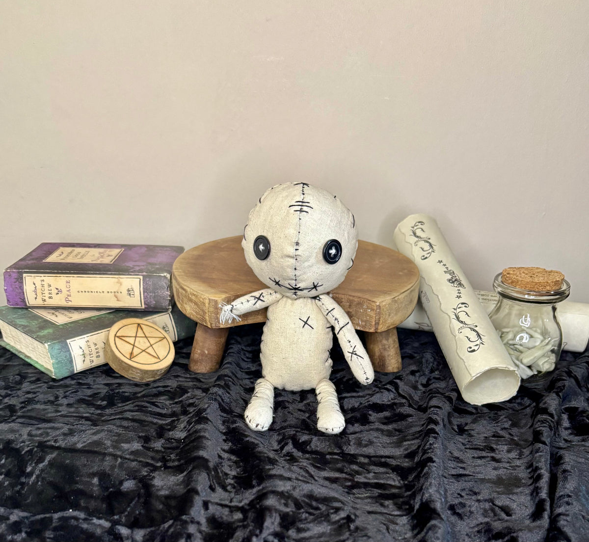 Stitched up Art Doll