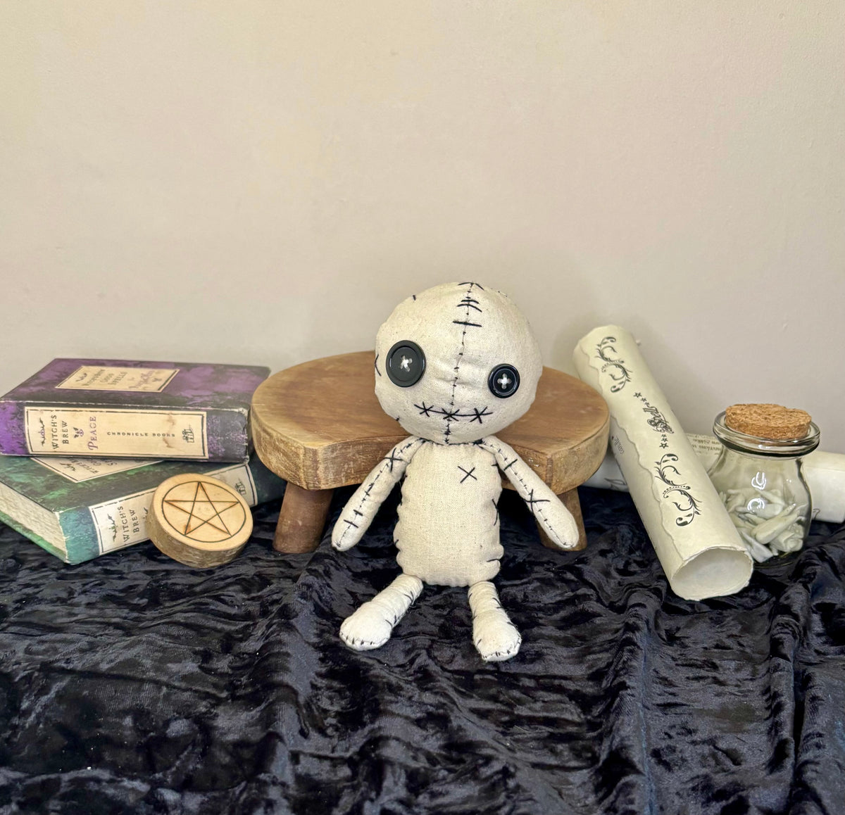 Stitched up Art Doll